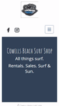 Mobile Screenshot of cowellssurfshop.com